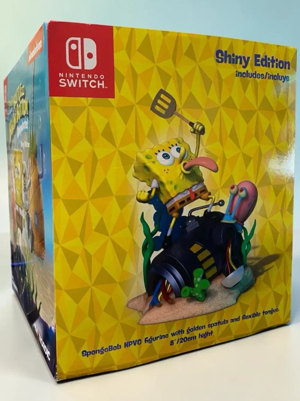 NEW Spongebob Squarepants Battle for Bikini Bottom Shiny Edition Nintendo Switch